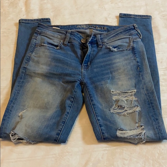 Ripped skinny jeggings - Picture 2 of 3